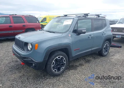 2015 Jeep Renegade Trailhawk from USA, damaged, VIN ZACCJBCT3FPC23406